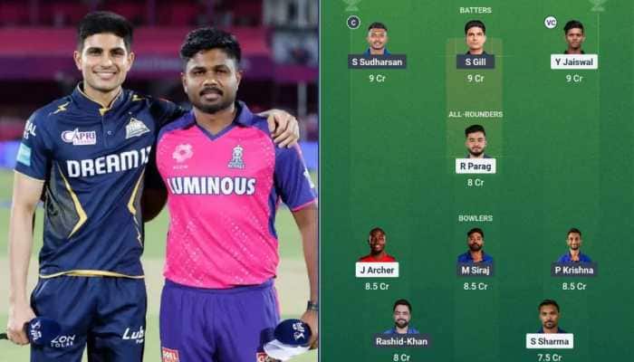 RR vs GT Dream11 Prediction IPL 2025: Fantasy Tips, Today's Playing XI, Captain, Vice-Captain Picks For Rajasthan Royals vs Gujarat Titans 47th Match