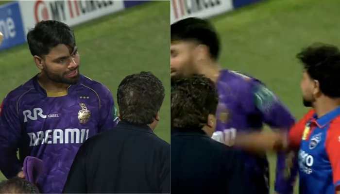 Kuldeep Yadav Slaps Rinku Singh; KKR Batsman Gets Angry During DC vs KRR In IPL 2025, Video Goes Viral - Watch