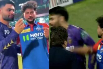 KKR Breaks Silence On Kuldeep Yadav-Rinku Singh Viral Slap Video
