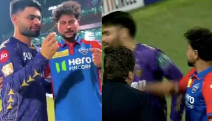 KKR Breaks Silence On Kuldeep Yadav-Rinku Singh Viral Slap Video
