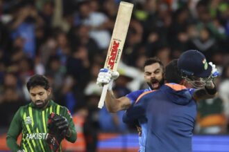 Ashwin recalled how Kohli appeared possessed when he walked into the middle with one ball left in the match. (AP)