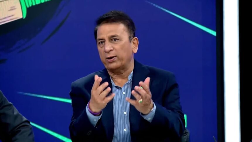 Sunil Gavaskar on Ten Sports' Dressing Room show. (SCREENSHOT: YouTube/Sports Central)