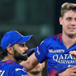 Virat Kohli and Cameron Green