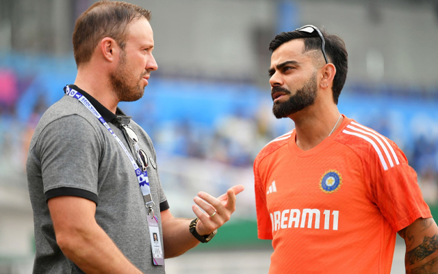 AB de Villiers and Virat Kohli