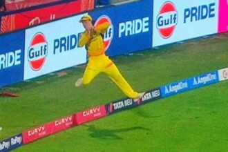 Dewald Brevis' Unbelievable Catch Goes Viral During CSK vs PBKS In IPL 2025 - Watch