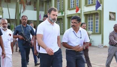 Rahul Gandhi Meets Family Of Navy Officer In Karnal Killed In Pahalgam Attack