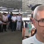 Moment Of Joy Amid Tensions: J-K CM Omar Abdullah Plays Cricket With Kid At Samba Relief Camp – WATCH