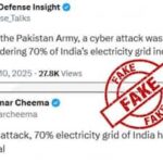 India-Pakistan War: Pak Cyber Attack Makes 70% Of India's Electricity Grid Dysfunctional? Here's The Truth