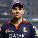 Josh Hazlewood with Purple cap