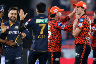 Gujarat Titans and Sunrisers Hyderabad