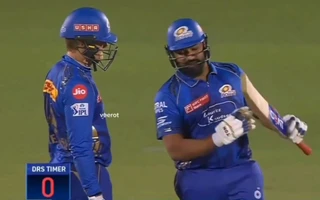 1746110797243_ryan-rickelton-and-rohit-sharma WATCH - Did Rohit Sharma take DRS after the timer ran out in RR vs MI IPL 2025 match?
