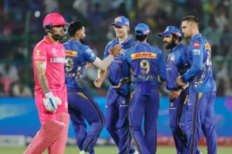 IPL 2025 - RR vs MI, Match 50 - Stats Review of player records and achieved milestones