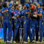 Mumbai Indians Team celebration