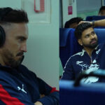 Faf du Plessis and Shreyas Iyer