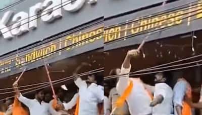 India-Pakistan Tensions Fallout: Protesters Target Hyderabad’s Karachi Bakery, Demand Name Change