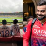 WATCH - Virat Kohli fans honour his Test legacy with special 'white jerseys' ahead of RCB vs KKR IPL 2025 clash