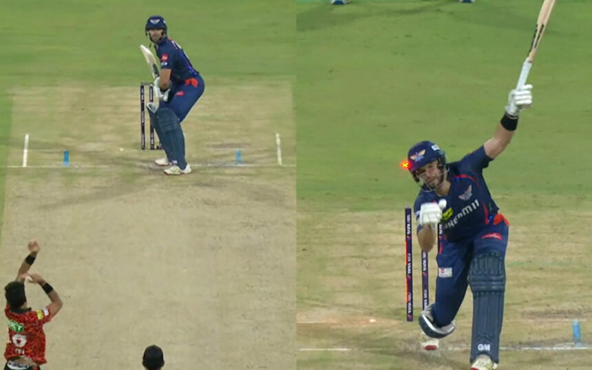 [WATCH] IPL 2025: Harshal Patel's dipping yorker sends Aiden Markram back in LSG vs SRH clash