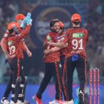 IPL 2025, Match 65: Harsh Dubey celebrates Virat Kohli's wicket with SRH teammates