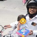 Swiggy Delivery Partner Carries 2-Year Old Daughter To Deliver Food; Netizens Are All Hearts