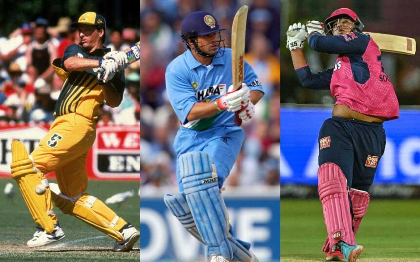 Steve Waugh, Sachin Tendulkar and Vaibhav Suryavanshi