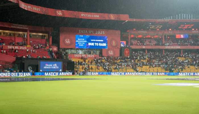 IPL 2025: KKR Knocked Out After Rain Washout Against RCB In Bengaluru