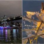 Mexican Navy Vessel Slams Into Brooklyn Bridge, Injuring Many As People Cling To Masts: Watch Shocking Video