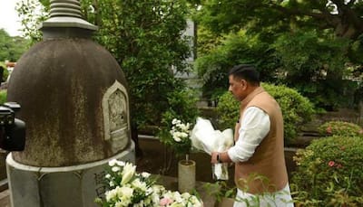 All Party Delegation Pays Tribute To Freedom Fighter Rash Behari Bose In Tokyo