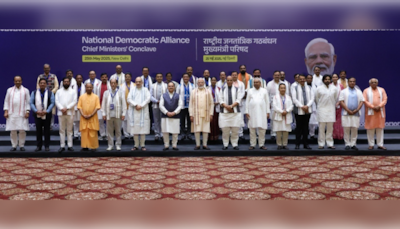 ‘From Water Conservation To Women Empowerment’: PM Modi Hails States’ Achievements At NDA Conclave