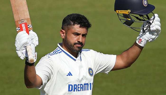 Karun Nair Almost Confirms No.4 Spot In Team India's Test Side With 186-Run Knock On Day 1 Of India A vs England Lions Match