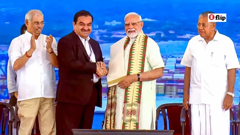 Vizhinjam seaport, PM Narendra Modi, Adani Ports, Kerala, transshipment hub, Thiruvananthapuram, global trade, deep-water port, automation, maritime infrastructure