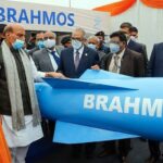 Union Defence Minister Rajnath Singh with Uttar Pradesh Chief Minister Yogi Adityanath and other dignitaries at the foundation stone-laying ceremony of a BrahMos missile production unit part of the UP defence corridor in Lucknow in December 2021 | Photo: ANI