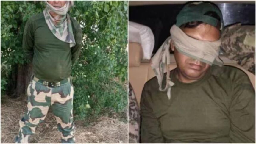 BSF jawan Purnam Shaw who was held by Pakistan.