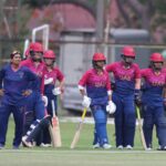 Esha Oza's UAE pulled off a bizarre tactic to beat Qatar in the T20 World Cup 2026 Asia Qualifiers on Saturday in Bangkok. (ICC Media Zone)