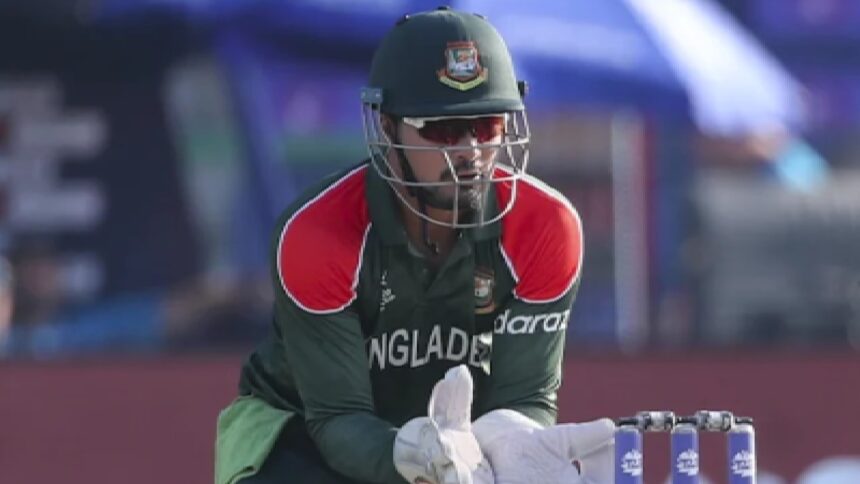 Bangladesh A vs New Zealand A: Wicket-keeper Nurul Hasan was left red-faced when his awkward positioning resulted in the ball hitting the helmet. (File/AP)
