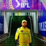 MS Dhoni of Chennai Super Kings during match 62 of IPL 2025 between Chennai Super Kings and Rajasthan Royals at the Arun Jaitley Stadium, Delhi. (Sportzpics for IPL)