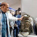 Defence Minister Rajnath Singh at the DRDO-MHA Collaboration Conference-cum-Exhibition | representational image | ANI