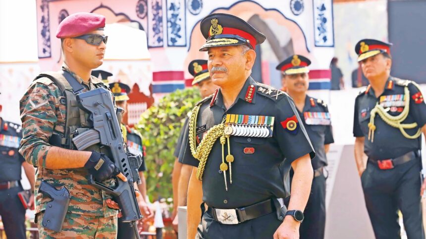 Army Chief General Upendra Dwivedi, General Upendra Dwivedi, Upendra Dwivedi, OPERATION SINDOOR, ceasefire, india Pakistan ceasefire, Pakistan drone strike, drone strike, Pakistan drone strike reponse, drone strike reponse, Army strikes, Army strikes in Pakistan, Army strikes Pakistan terror sites, Indian army, Army strikes PoK, Pakistan-occupied Kashmir, Pahalgam attack, Pahalgam terror attack, Pahalgam terrorist attack, Pahalgam terrorists, Indian army, india pakistan ties, india pakistan tensions, article 370, Indian army, Abrogation of Article 370, terrorism, terrorist attack, Kashmir attack, Jammu and Kashmir terrorist attack, Jammu and Kashmir, cross-border infiltration, border security, border infiltration, Pahalgam attack, Pahalgam terror attack, Pahalgam terrorist attack, Pahalgam terrorists, Indian army, india pakistan ties, india pakistan tensions, article 370, Indian army, Abrogation of Article 370, terrorism, terrorist attack, Kashmir attack, Jammu and Kashmir terrorist attack, Jammu and Kashmir, cross-border infiltration, border security, border infiltration, Indian express news, current affairs