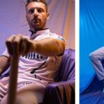 Gujarat Titans players Jos Buttler and Mohammed Siraj sport the lavender jerseys. (PHOTOS: GT Instagram)