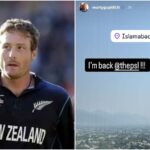 Guptill's return comes after reports emerged of his former New Zealand teammate Daryl Mitchell stating that he will "never return to Pakistan again"