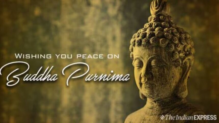 Happy Buddha Purnima 2025 Wishes Images: As Buddha Jayanti approaches, the Indian Express has designed best wishes and photo greeting cards perfect for sharing on the auspicious occasion with your loved ones.