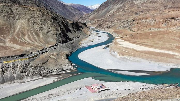 Indus Waters Treaty | Confluence of Indus and Zanskar rivers | Representational image | Commons