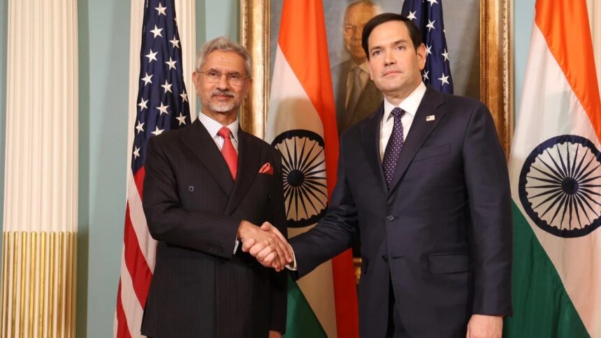 External Affairs Minister S Jaishankar spoke with US Secretary of State Marco Rubio on Saturday morning