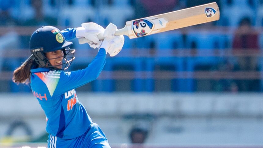 FILE IMAGE: In-form Jemimah Rodrigues will be in focus in the Women's ODI Tri-series final between India and Sri Lanka. (BCCI)