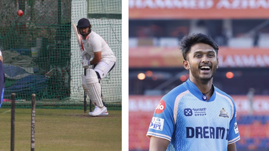 Karun Nair (LEFT) and B Sai Sudharsan have the opportunity to make a case for themselves ahead of the Indian cricket team's Test series against England. (PHOTOS: Express Photo by Lalith Kalidas, Sportzpics)