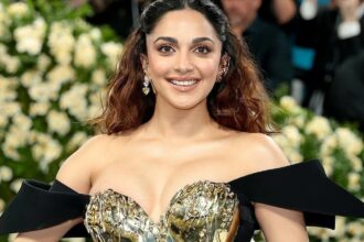 Kiara Advani dons breastplate with two hearts, connected by an umbilical cord to the Met Gala