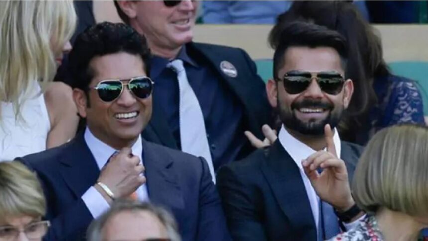 Virat Kohli Sachin Tendulkar