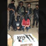 Two LeT hybrid terrorists surrendered following an operation launched by security forces in Baskuchan area.