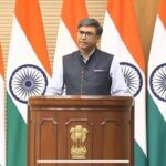 Foreign Secretary Vikram Misri announcing the ceasefire at the official press briefing | Photo: YouTube, @MEAIndia