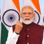 PM Narendra Modi underlined that India won't tolerate any nuclear blackmail. "India will strike precisely and decisively at the terrorist hideouts developing under the cover of nuclear blackmail," he said. (PTI Photo)