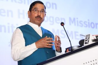 Union Minister of New and Renewable Energy Pralhad Joshi on April 29 launched a scheme to measure, monitor, report, verify on-site, and certify green hydrogen